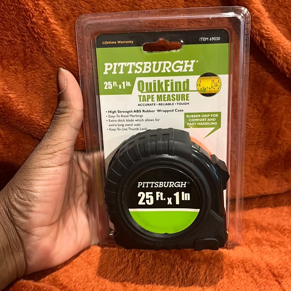 Pittsburgh quikfind tape measure
